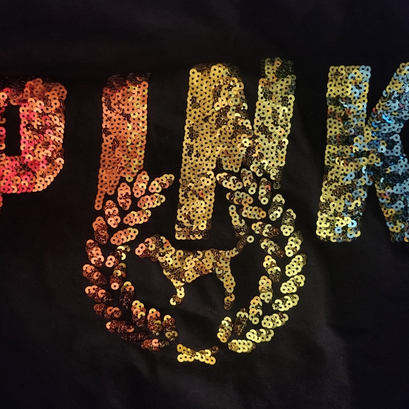 READ Victorias Secret PINK rainbow bling outfit XS/S - Picture 4 of 8